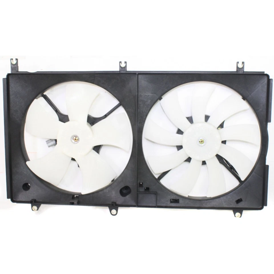 Conjunto de ventilador de radiador de aire acondicionado para Mitsubishi Galant 2004-2012 motor 2,4 L MI3115120 Foto 1 de 4