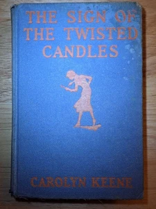 Rare Vintage Nancy Drew 1930’s Early Edition #9 – The Sign of the Twisted Candle - Imagen 1 de 7
