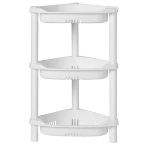3 Tier Shower Caddy Organizer Shelf Corner, 14.4 x 11.2 x 22.4 Inches, Rustpr... - Picture 1 of 8