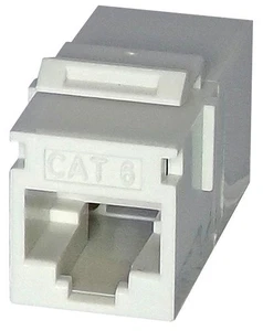 Coupleur Keystone Cat6 Non Blindé, Blanc - SACK4WH - Afbeelding 1 van 1
