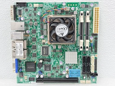 Б/у| Supermicro X9SPV-LN4F-3QE Intel четырехъядерный Mini-ITX сервер материнская плата - Изображение 1 из 4