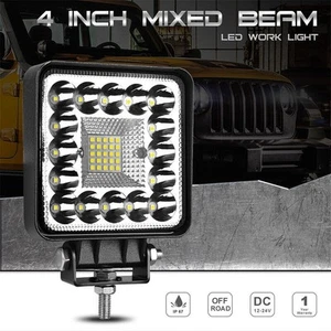1x4 Inch 82W LED Working Light Bar Spot Flood Pod Offroad Fog ATV SUV Drive Lamp - Picture 1 of 12