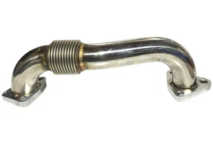 Heavy Duty Driver Side Exhaust Up Pipe 2001-2016 GMC Chevy Duramax Diesel 6.6L - Bild 1 von 2
