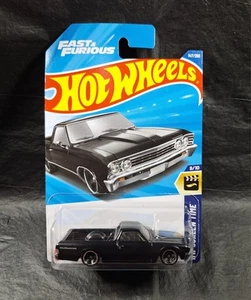 New 2025 Hot Wheels Black Chevy El Camino Fast & Furious HW Screen Time #147 - Picture 1 of 4