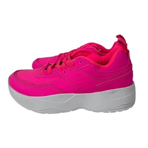 DC Womens E Tribeka Platform TX SE Skater Barbie Pink Sneakers Size 7.5 NWOB - Picture 1 of 8