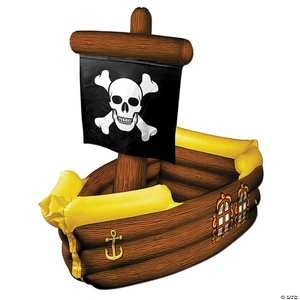 Enfriador inflable de barco pirata - Imagen 1 de 1