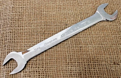 Snap-on Offset Low Torque Slimline Wrench 3/4" 13/16 Open End Tool USA LTS2426 - Image 1 of 2