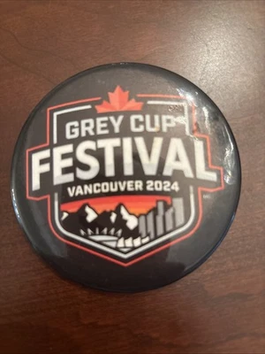 CFL Football PIN Grey Cup Festival Vancouver 2024 Toronto 41 Winnipeg 24 - Image 1 of 3