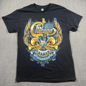 Chicago Band Shirt Mens Medium Black 2022 Tour Feelin Stronger Every Day - Picture 1 of 6