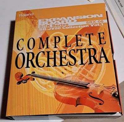 Roland SRX-06 Complete Orchestra, USED, for Fantom, XV, Sonic Cell with box etc. - Immagine 1 di 4