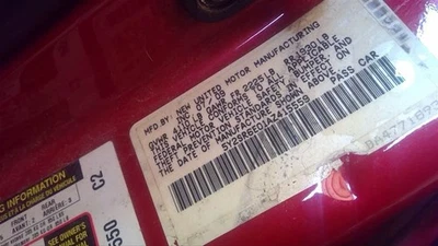 Cinturón de seguridad cubo delantero hebilla conductor se adapta 09-10 VIBE 116856 Foto 1 de 4