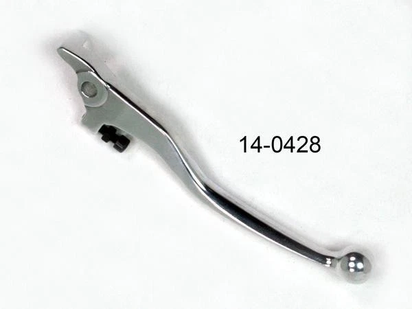 Palanca de freno delantera Motion Pro plateada #14-0428 para Suzuki/Kawasaki DRZ400/KLX400SR Foto 1 de 1