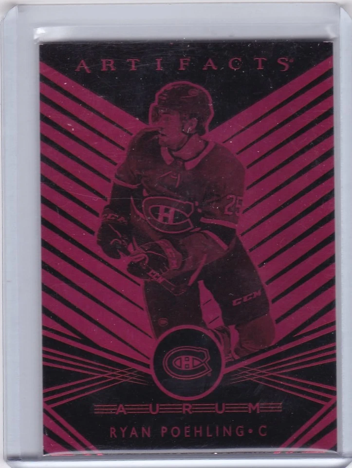 Artefactos Aurum Ryan Poehling 23/25 canadienses de Montreal 2019-20 Foto 1 de 1