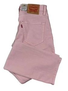 Levi’s 511 Slim Fit Stretch Denim Jeans Mens Size 30x30 Salmon Pink NWT - Picture 1 of 10