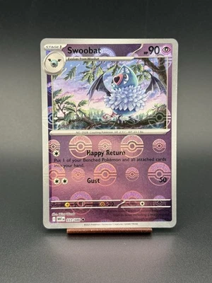 Swoobat (Poke Ball Pattern) 037/086 Sv: White Flare Holo - Image 1 of 2