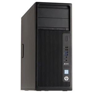 HP Workstation Z240 QC Xeon E3-1245 V5 3,5GHz 16GB 500GB CMT DVD Win 11 Pro - Bild 1 von 7