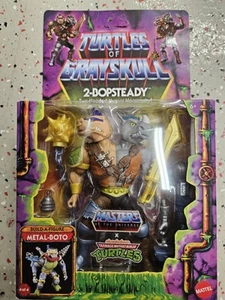 Figura Mattel MOTU TMNT Turtles of Grayskull 2-BOPSTEADY Masters of the Universe - Imagen 1 de 5