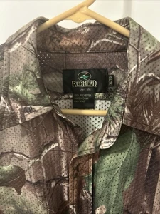 RedHead Shirt Mens XL Camo Button Up Hunting Outdoors Long Sleeve & Pants - Picture 1 of 16