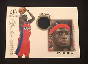 JERSEY TARJETA LA CLIPPERS AUTÉNTICA CERTIFICADA DARIUS JUEGO USADO 249/799 - Imagen 1 de 2