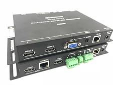 Crestron HD-MD-400-C-E HDMI Multiformat Switch receiver transmitter No  charger 