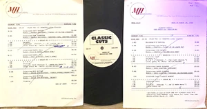 3/20/89 CLASSIC CUTS FEATURES TRAFFIC, ERIC CLAPTON,HALL & OATES,DOOBIE BROTHERS - Picture 1 of 1