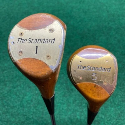 Arnold Palmer The Standard 1 & 5 wood set TT Dynamic Gold R300U Lamkin grip RH - Image 1 of 4