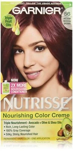 Crema nutritiva para color de cabello Garnier Nutrisse, 56 marrón rojizo mediano - Imagen 1 de 2