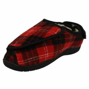 Zapatillas De Tartan Con Forro De Piel Sintética Para Dama CT16008 - Imagen 1 de 10