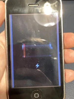 Apple iPhone  3G/S Black Not Working For Parts, Needs New Battery I think - Image 1 of 4