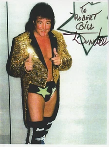 Lucha libre autografiada "Superstrella" Bill Dundee Memphis genial - Imagen 1 de 1