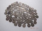 1942-1945 JEFFERSON SILVER 35% WAR NICKELS  LOT OF 80 MIXED