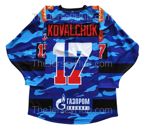 I. Kovalchuk SKA St. Petersburg Army KHL 2016-17 Russian Hockey Jersey DK 52 Cover