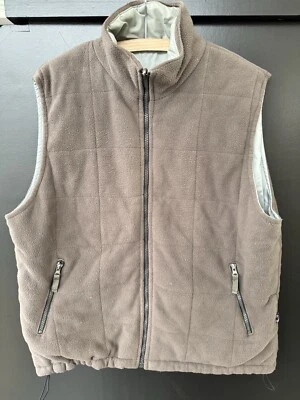 J.G. Hook Brown/Gray Reversible Vest Men’s Size L EUC! - Image 1 of 4