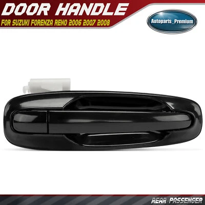 Manija de puerta exterior negra pasajero trasero para Suzuki Forenza Reno 2006 2007 2008 Foto 1 de 4