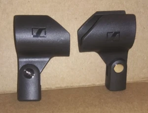 2 OF Genuine Sennheiser Clamp for MD 42/MD 46/All Evolution Microphones MZQ800 - Picture 1 of 4