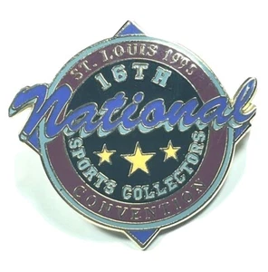 National Sports Collectors Convention 1995 16th Annual Show St. Louis Pin - Picture 1 of 4