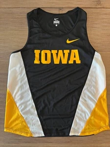 Women's Small Team Issued University of Iowa Nike NCAA Track And Field Singlet - Picture 1 of 4