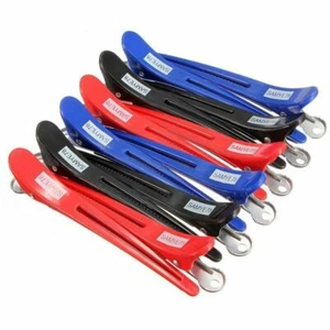 Practice 12Pcs Professional Hairdressing Salon Section Hair Clips Styling Tools - Picture 1 of 2