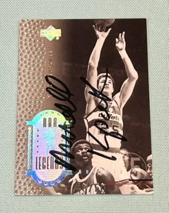 Mitch Kupchak 1999 Upper Deck NBA Legends Commemorative /50 Signed Autograph TTM - Picture 1 of 3