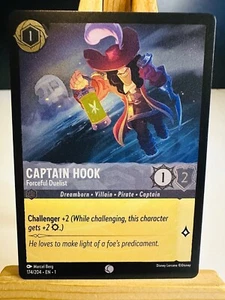 Captain Hook - Forceful Duelist 174/204 [Foil][The First Chapter] Disney Lorcana - Picture 1 of 3