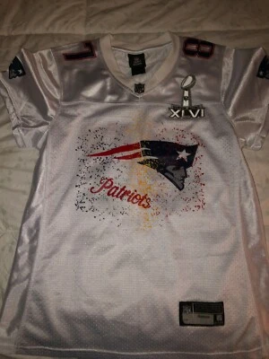 Camiseta Rob Gronkowski #87 Reebok New England Patriots Juvenil Grande RARA Foto 1 de 4
