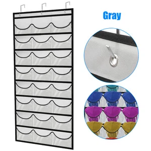 24 Hat Rack Organizer Baseball Holder Storage Hanger Door Wall Coat Caps Stands - Picture 1 of 10