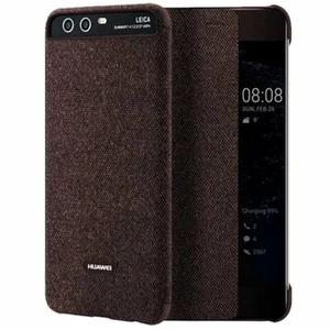 Huawei 51991887 Smart View Flip Cover Case für Huawei P10 Braun - Bild 1 von 2