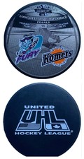 2004 WESTERN CONFERENCE FINALS MUSKEGON FURY VS FORT WAYNE KOMETS UHL PUCK