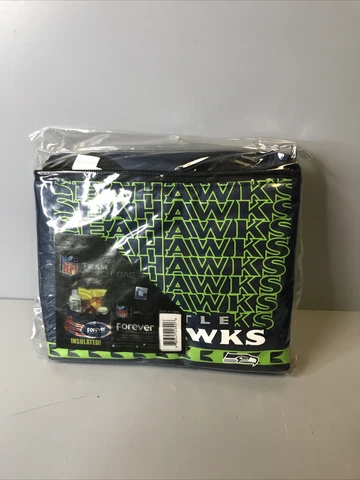 Seattle Seahawks NFL 6 pack Cooler Lunch Box Bag Insulated Cover