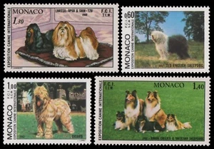 Mónaco 1980-1982 - Mi-N.o 3 ediciones completas ** - Estampillada sin montar o nunca montada - Perros / Perros - Imagen 1 de 1