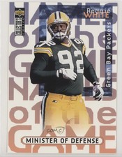 1997 Upper Deck Collector's Choice Names of the Game Jumbos 5x7 Reggie White HOF