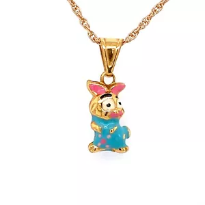 Colgante Dije Conejo Conejo de Pascua Oro Amarillo 14k Italiano Precio de venta sugerido por el fabricante $175 - Imagen 1 de 4