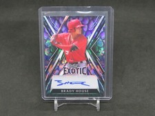 2023 LEAF EXOTIC BASEBALL BRADY HOUSE DRAGON SCOPE AUTO /2 NATIONALS MH3