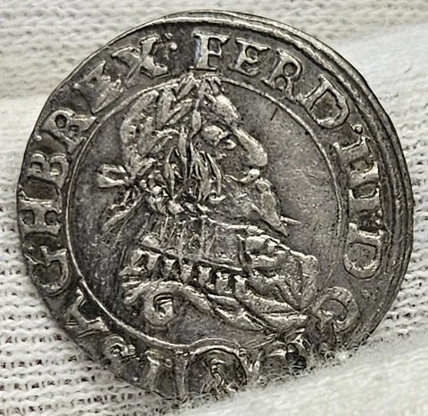 1641 AUSTRIA 3 KREUZER FERDINAND III Cover